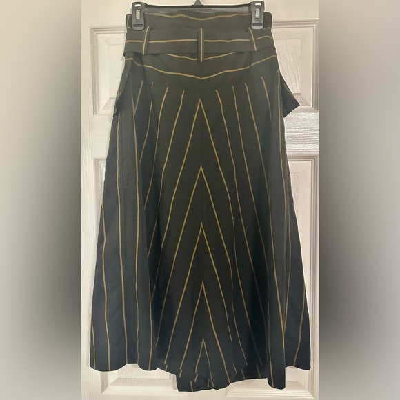 Vince Women’s Belted Striped Utility Skirt NWT - Picture 7 of 8